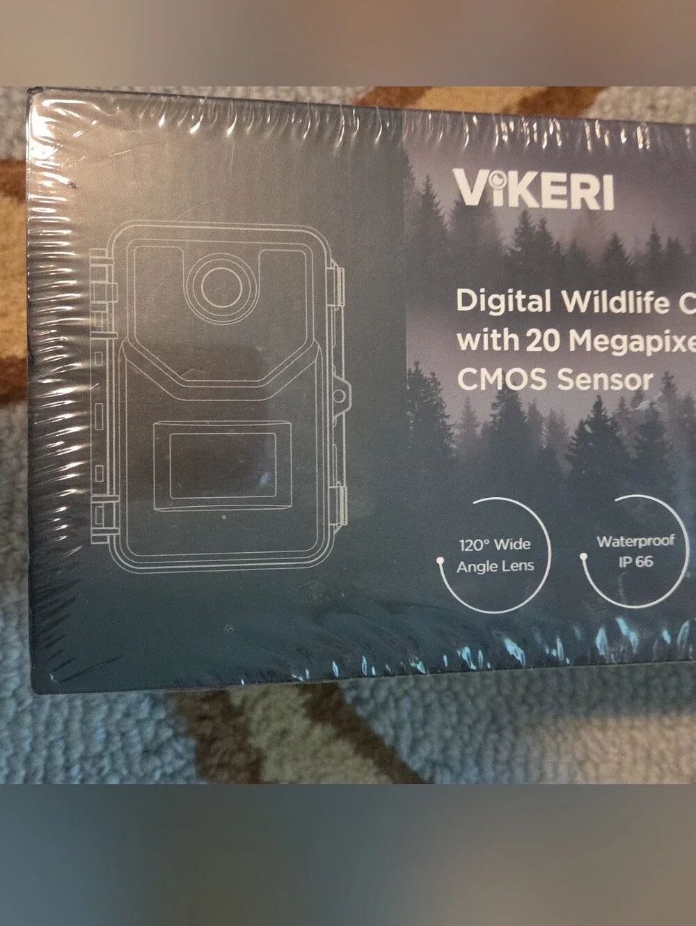 Digital Wildlife Camera 20MP CMOS Sensor - Black